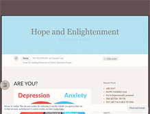 Tablet Screenshot of hopeenlightenment.com
